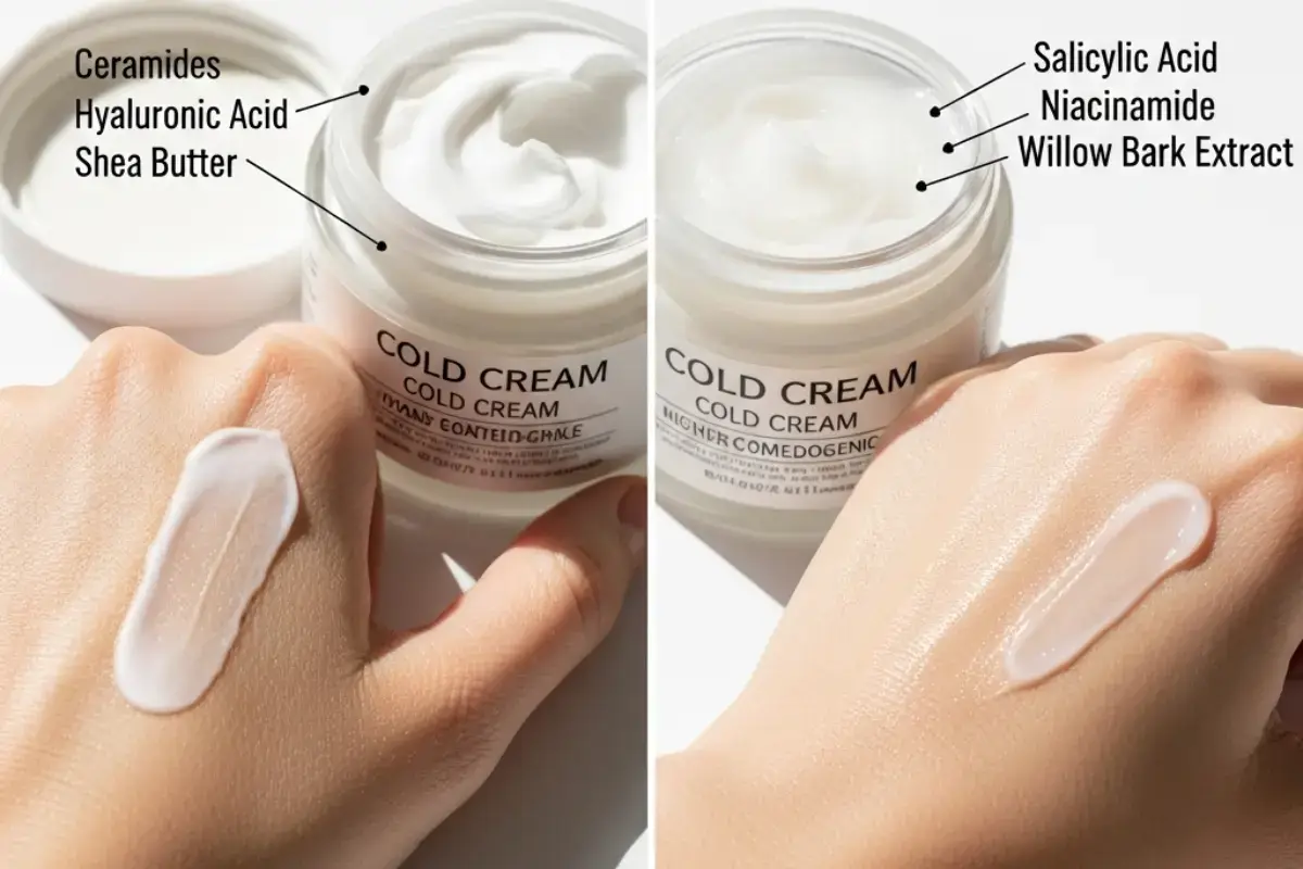 How to Choose Right Cold Cream for Your Skin Type
