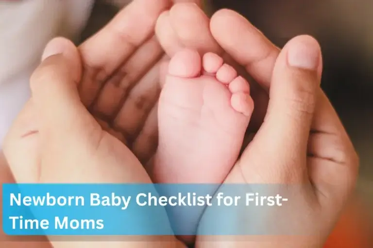 Newborn Baby Checklist for First-Time Moms