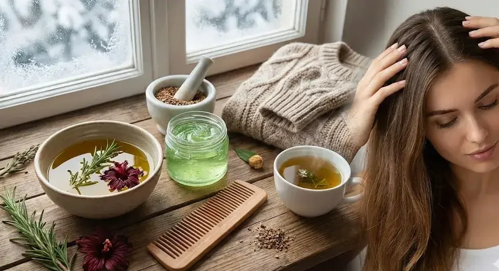 How to Reduce Hair Fall in Winter Naturally